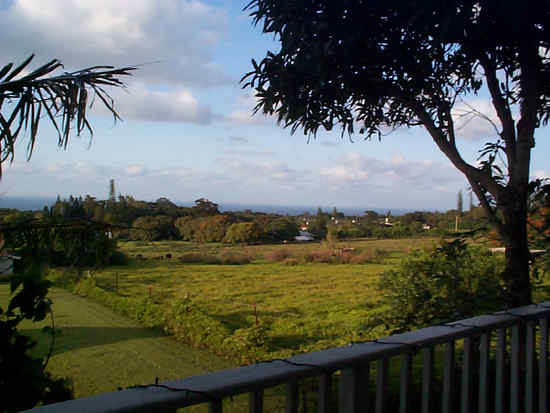 Aussicht vom Maile Bungalow